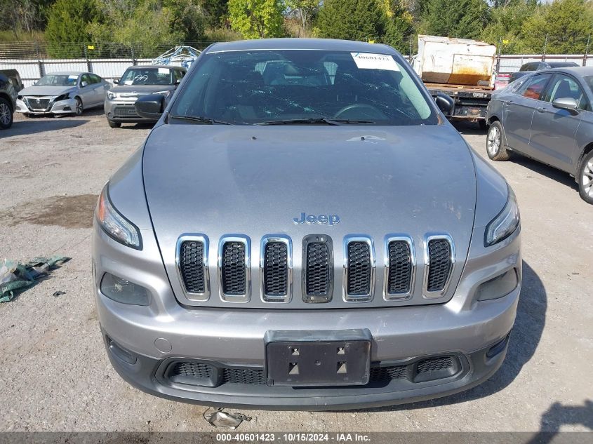 2014 Jeep Cherokee Sport VIN: 1C4PJLAB5EW301607 Lot: 40601423