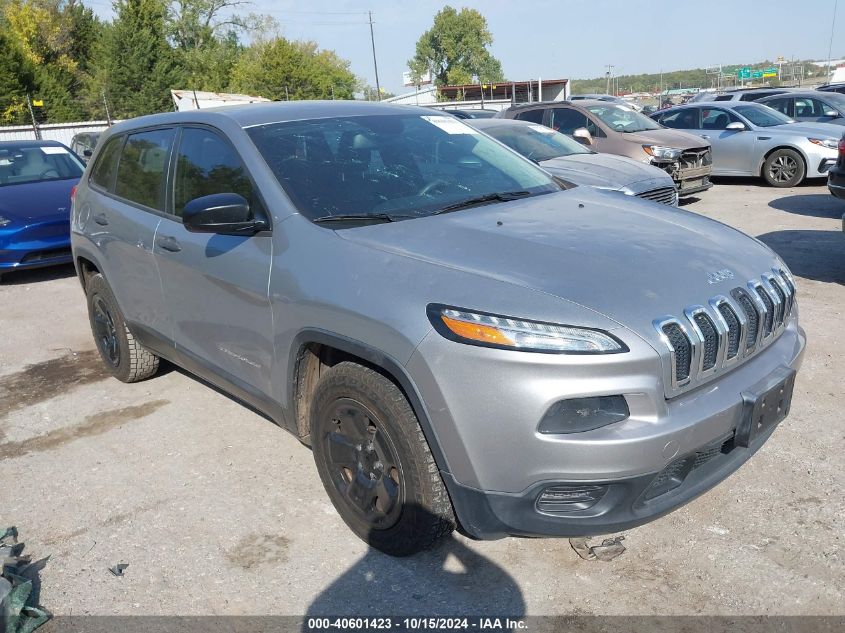 2014 Jeep Cherokee Sport VIN: 1C4PJLAB5EW301607 Lot: 40601423