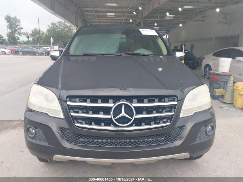 2009 Mercedes-Benz Ml 350 4Matic VIN: 4JGBB86E49A451178 Lot: 40601455