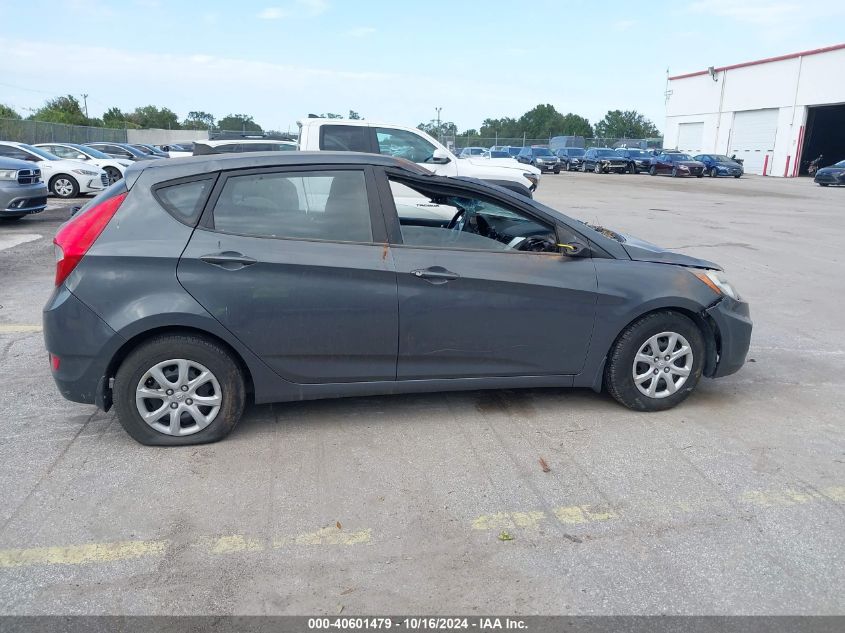 2012 Hyundai Accent Gs VIN: KMHCT5AE7CU050253 Lot: 40601479