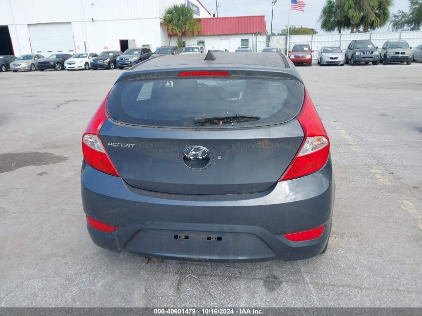 2012 Hyundai Accent Gs VIN: KMHCT5AE7CU050253 Lot: 40601479