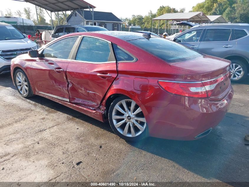 2013 Hyundai Azera VIN: KM8FH4JG6DA216307 Lot: 40601490