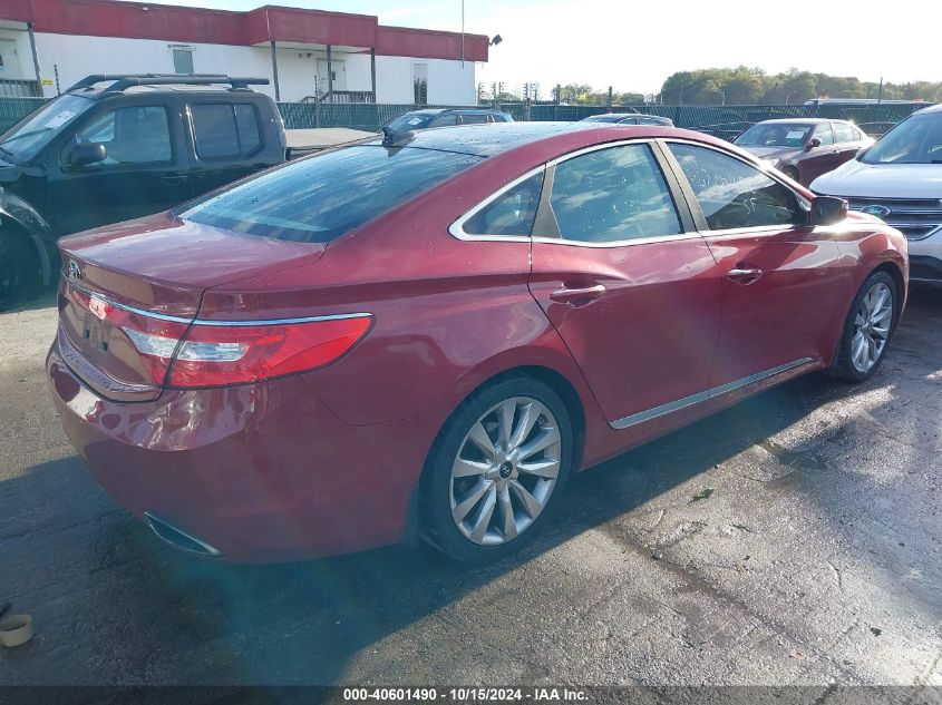 2013 Hyundai Azera VIN: KM8FH4JG6DA216307 Lot: 40601490