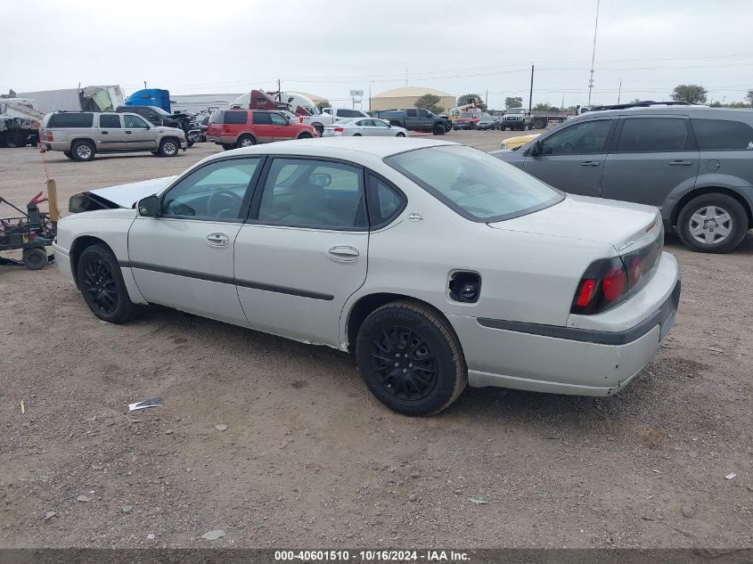 2004 Chevrolet Impala VIN: 2G1WF52E249412715 Lot: 40601510