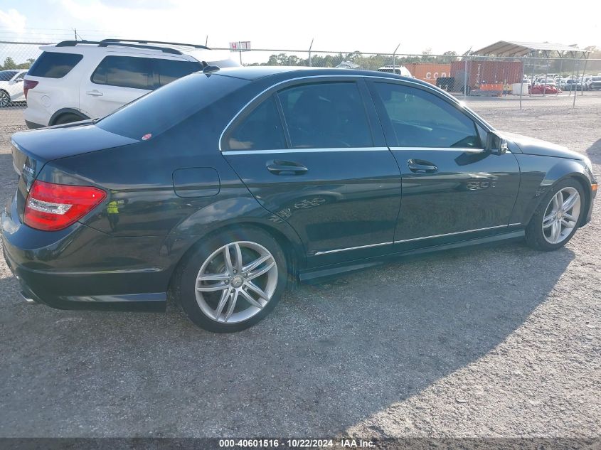 2012 Mercedes-Benz C 300 Luxury 4Matic/Sport 4Matic VIN: WDDGF8BB7CA709149 Lot: 40601516