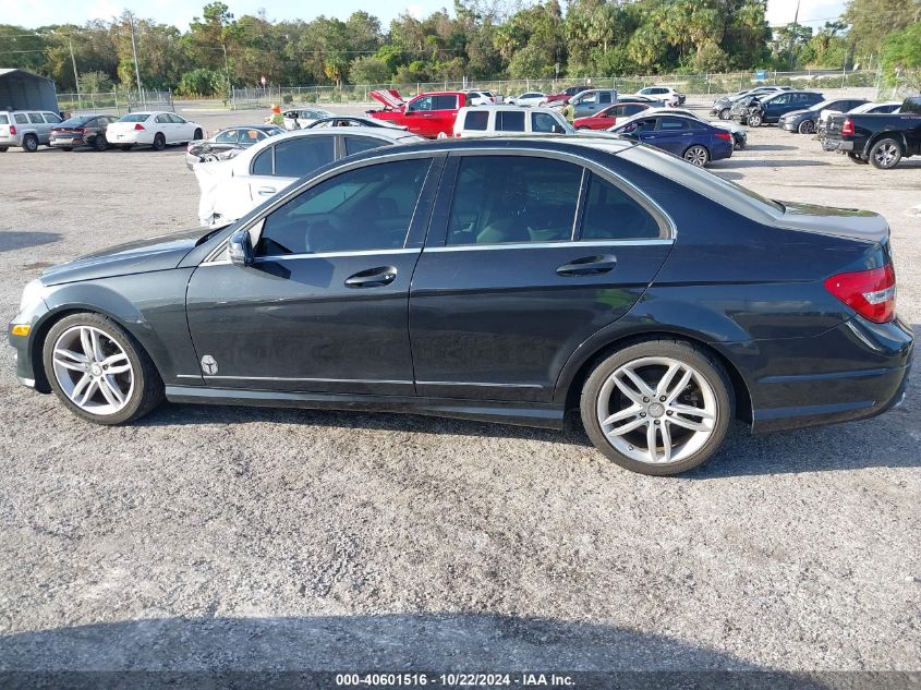 2012 Mercedes-Benz C 300 Luxury 4Matic/Sport 4Matic VIN: WDDGF8BB7CA709149 Lot: 40601516