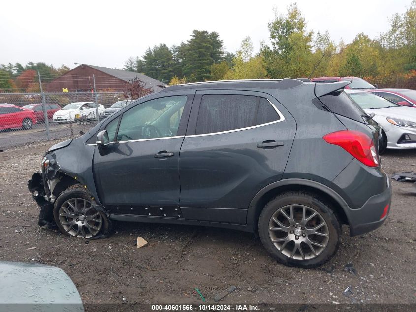 2016 Buick Encore Sport Touring VIN: KL4CJ2SMXGB747555 Lot: 40601566