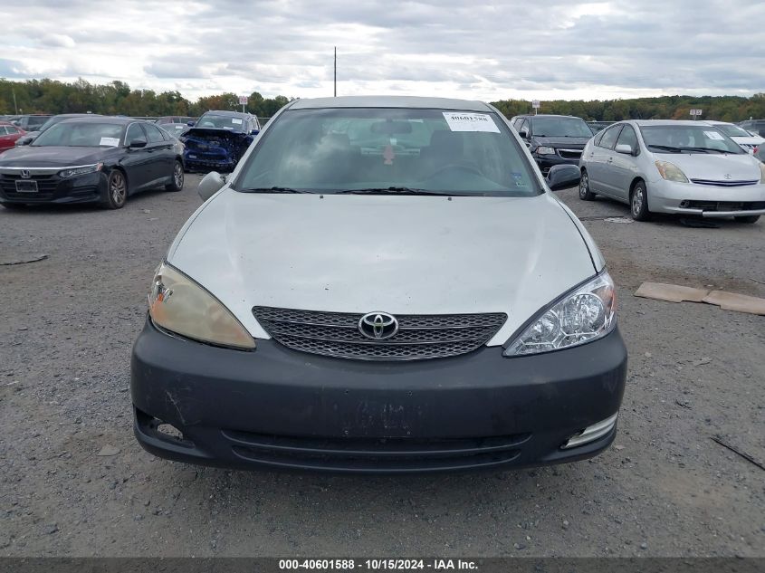 2004 Toyota Camry Le/Se/Std/Xle VIN: JTDBE32K040245980 Lot: 40601588