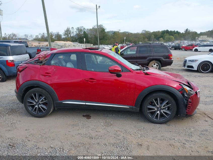 2018 Mazda Cx-3 Grand Touring VIN: JM1DKFD7XJ0327562 Lot: 40601589