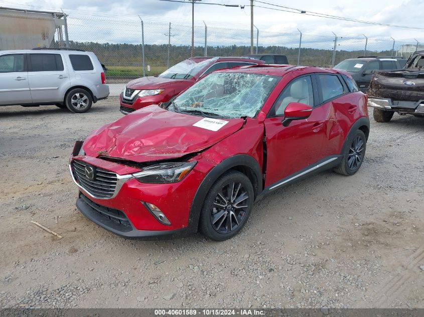 2018 Mazda Cx-3 Grand Touring VIN: JM1DKFD7XJ0327562 Lot: 40601589