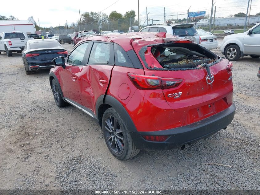 2018 Mazda Cx-3 Grand Touring VIN: JM1DKFD7XJ0327562 Lot: 40601589