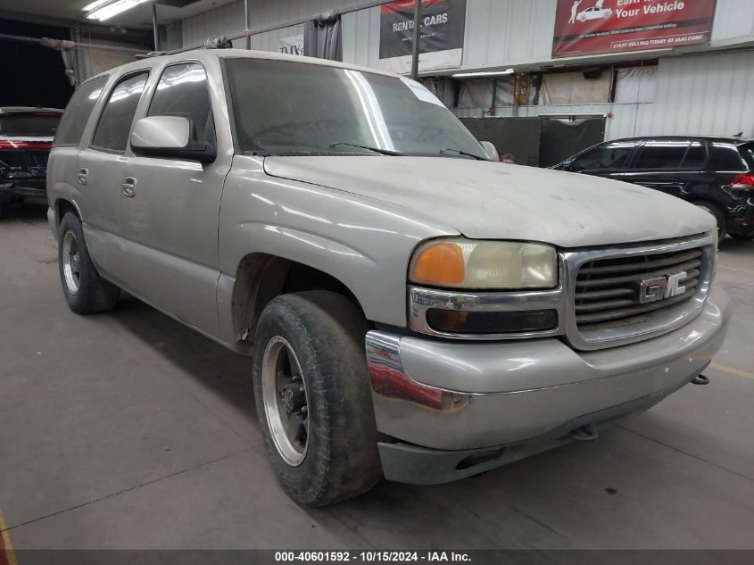 2004 GMC Yukon Sle VIN: 1GKEK13Z24J238212 Lot: 40601592