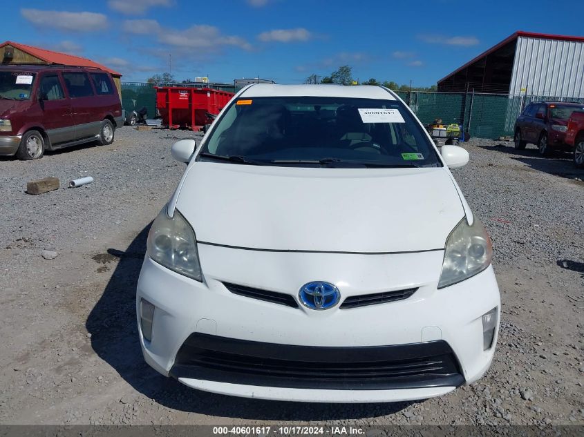 2013 Toyota Prius Two VIN: JTDKN3DU6D5601379 Lot: 40601617