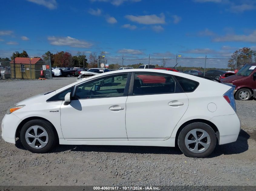 2013 Toyota Prius Two VIN: JTDKN3DU6D5601379 Lot: 40601617