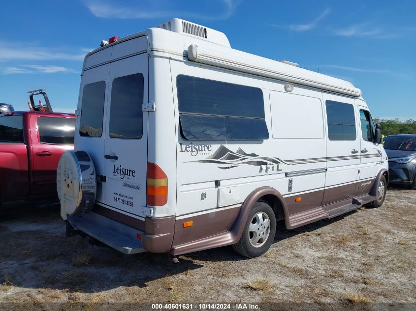 2004 Dodge Sprinter Van 2500 High Roof VIN: WD2PD744345697468 Lot: 40601631