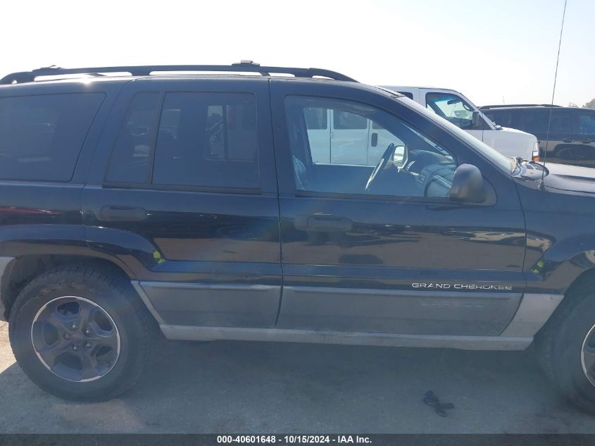 2000 Jeep Grand Cherokee Laredo VIN: 1J4GW48S2YC323335 Lot: 40601648