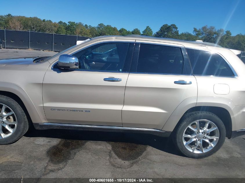 2014 Jeep Grand Cherokee Summit VIN: 1C4RJEJG9EC221308 Lot: 40601655