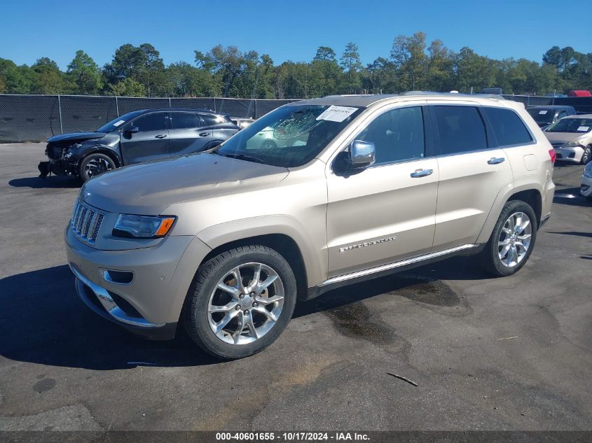 2014 Jeep Grand Cherokee Summit VIN: 1C4RJEJG9EC221308 Lot: 40601655