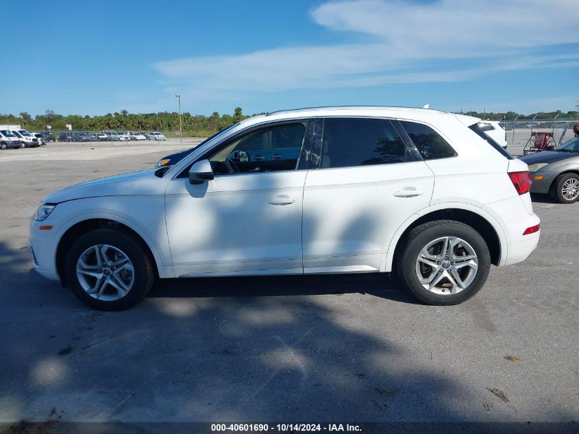 2019 Audi Q5 45 Premium VIN: WA1ANAFY0K2064484 Lot: 40601690