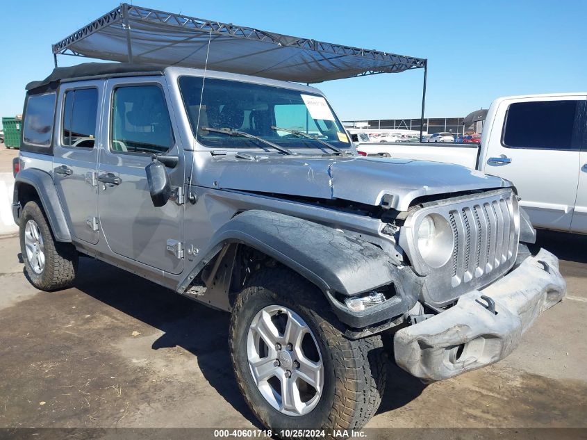 2018 Jeep Wrangler Unlimited Sport S 4X4 VIN: 1C4HJXDG9JW178214 Lot: 40601718