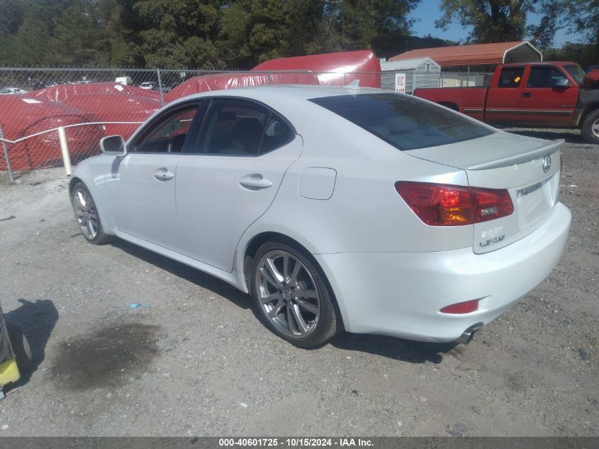 2008 Lexus Is 250 VIN: JTHBK262585055581 Lot: 40601725