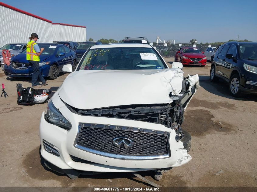 2016 Infiniti Q50 3.0T Premium VIN: JN1EV7AP9GM301058 Lot: 40601775