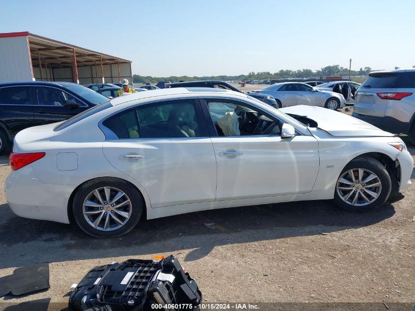 2016 Infiniti Q50 3.0T Premium VIN: JN1EV7AP9GM301058 Lot: 40601775