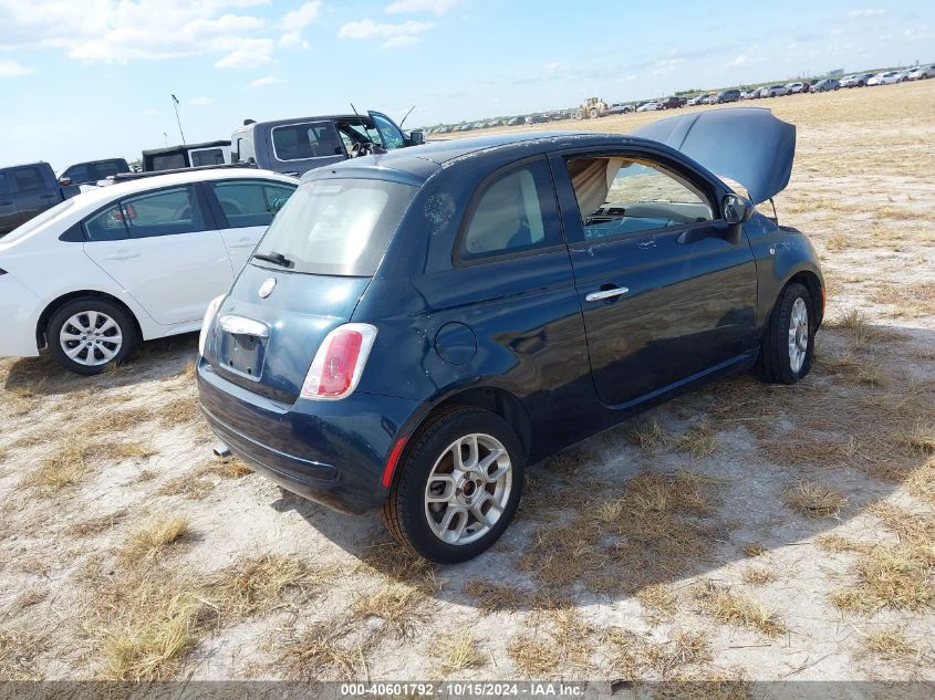 2015 Fiat 500 Pop VIN: 3C3CFFAR2FT549906 Lot: 40601792