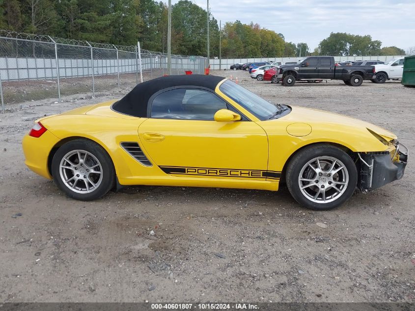 2006 Porsche Boxster VIN: WP0CA29836U711417 Lot: 40601807