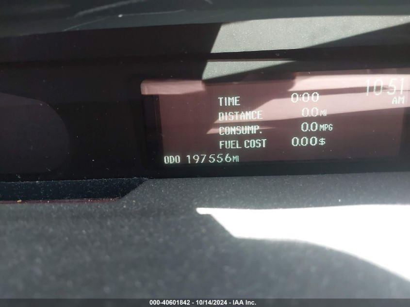 2012 Toyota Prius Two VIN: JTDKN3DU6C5512202 Lot: 40601842