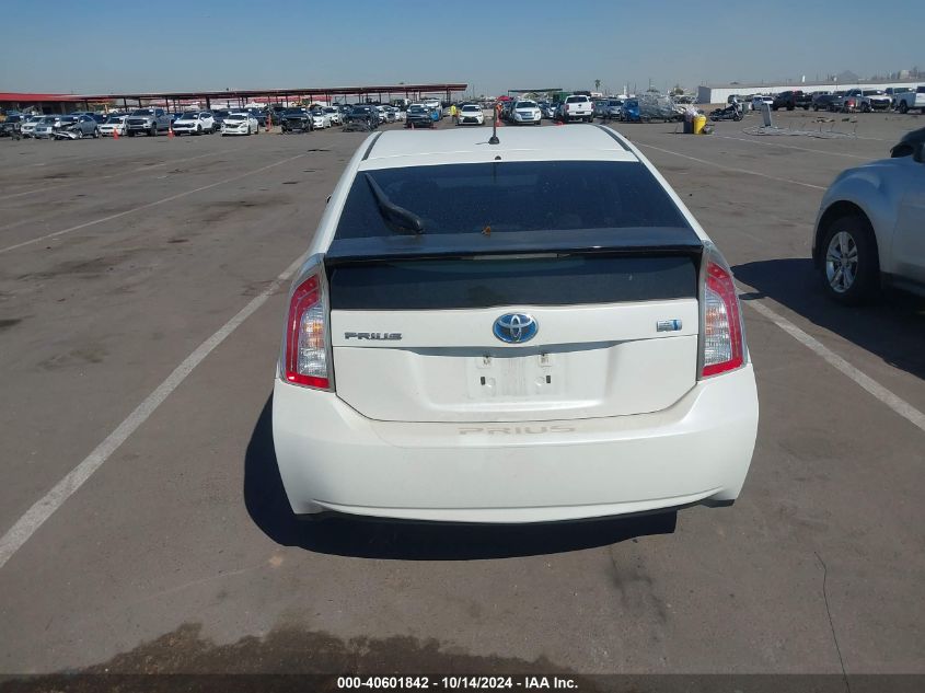 2012 Toyota Prius Two VIN: JTDKN3DU6C5512202 Lot: 40601842