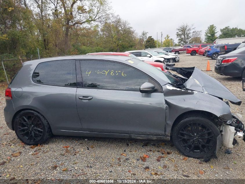 2011 Volkswagen Golf 2.5L 2-Door VIN: WVWBB7AJ9BW033825 Lot: 40601856