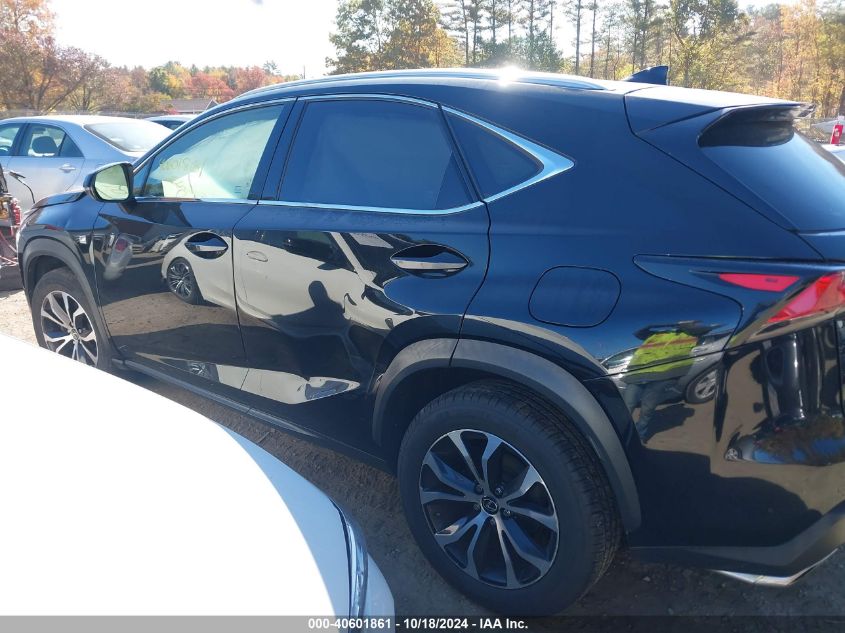 2015 Lexus Nx 200T F Sport VIN: JTJBARBZ9F2019226 Lot: 40601861