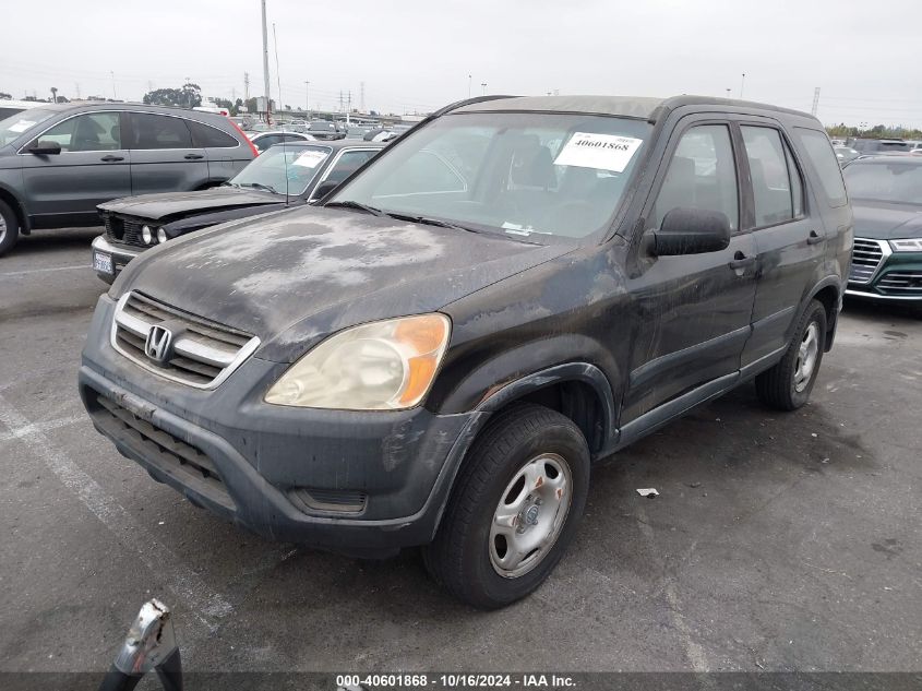 2003 Honda Cr-V Lx VIN: JHLRD784X3C044346 Lot: 40601868