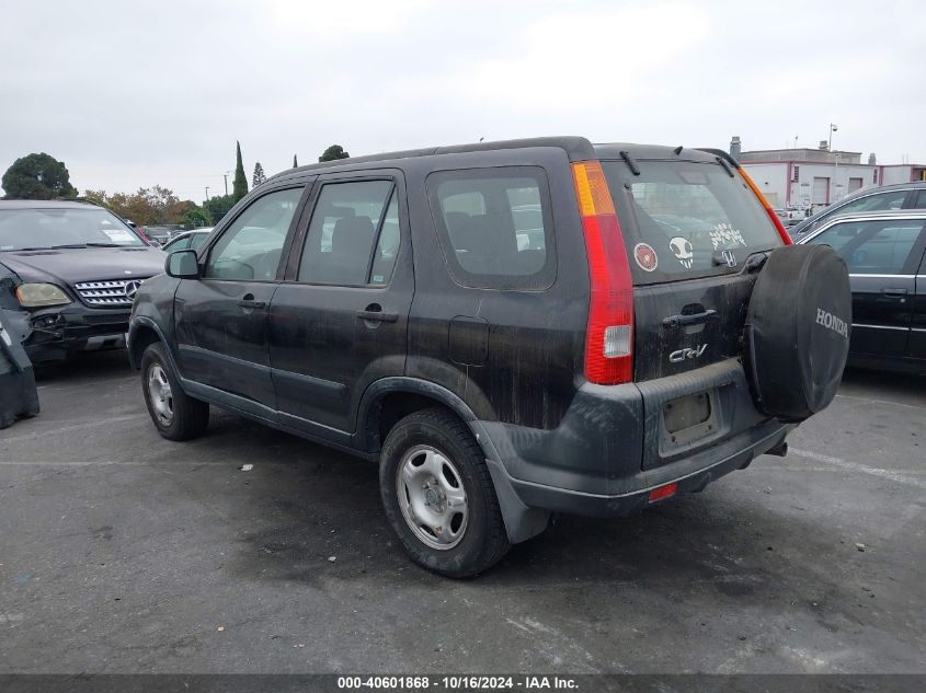 2003 Honda Cr-V Lx VIN: JHLRD784X3C044346 Lot: 40601868