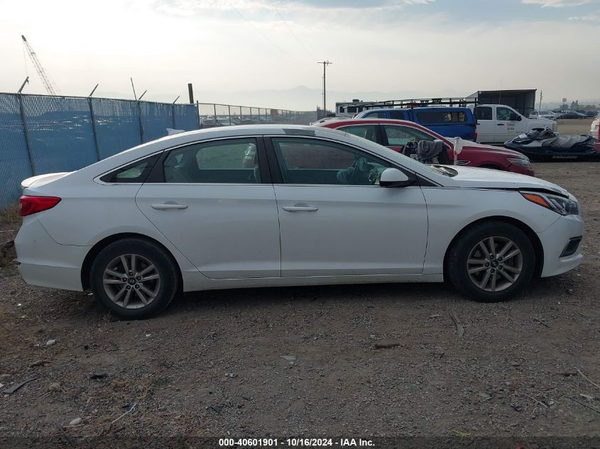 2016 Hyundai Sonata Se VIN: 5NPE24AF8GH278894 Lot: 40601901