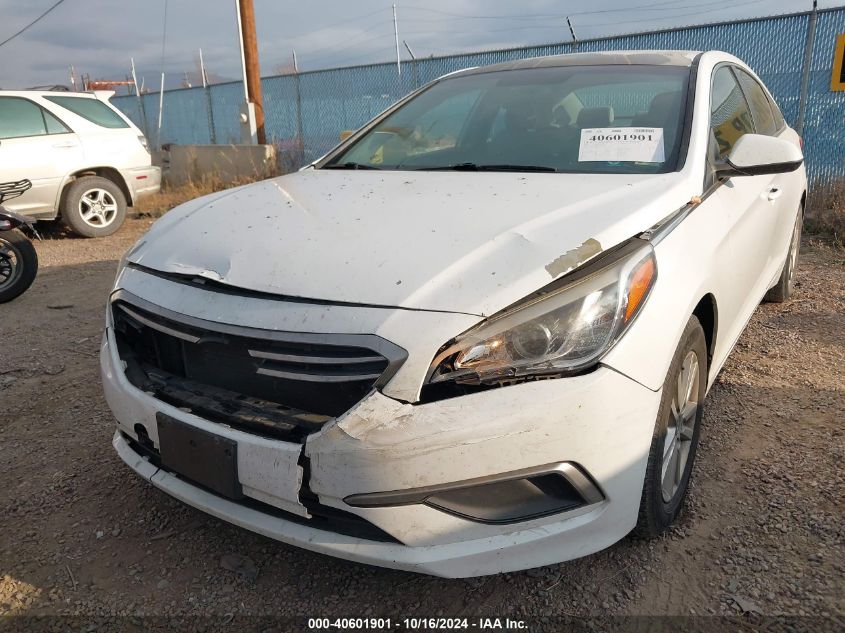 2016 Hyundai Sonata Se VIN: 5NPE24AF8GH278894 Lot: 40601901