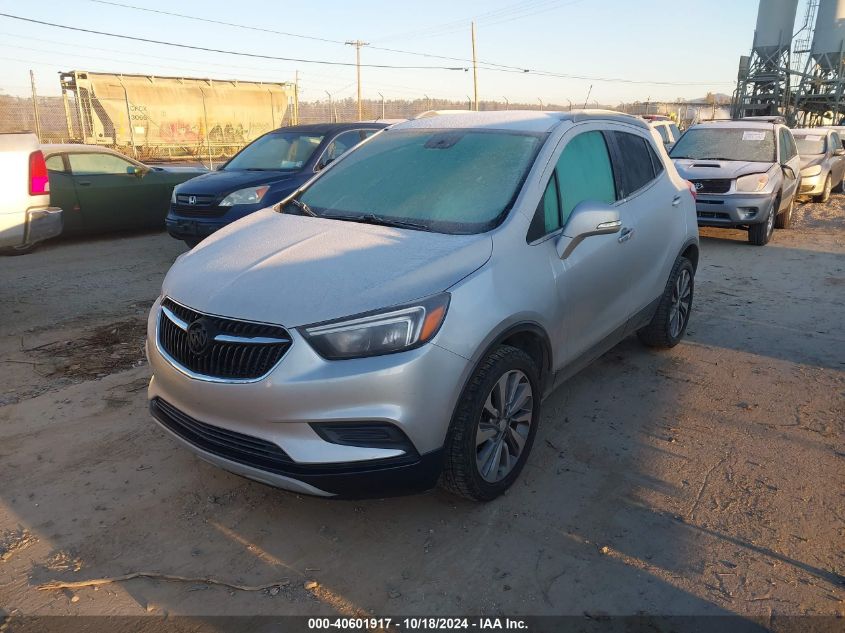 VIN 5XYPG4A39GG115906 2019 BUICK ENCORE no.2