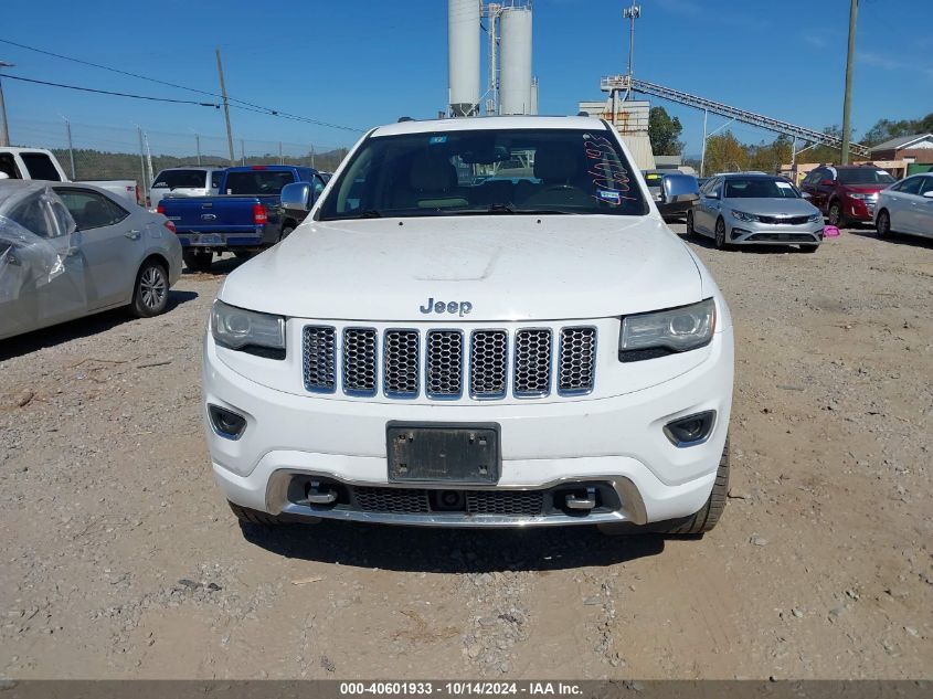 2014 Jeep Grand Cherokee Overland VIN: 1C4RJFCT2EC125083 Lot: 40601933