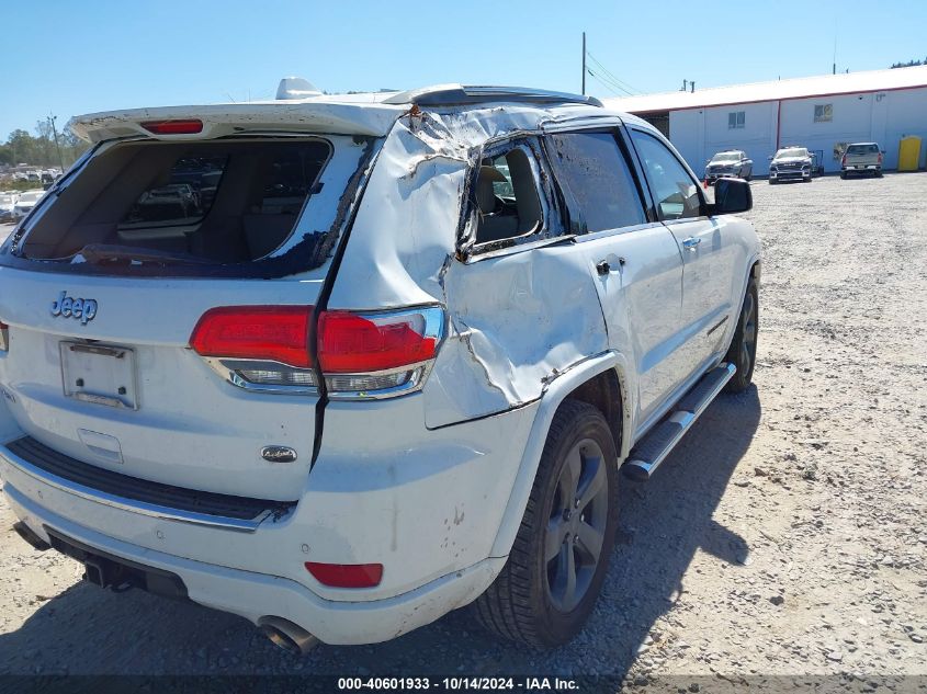 2014 Jeep Grand Cherokee Overland VIN: 1C4RJFCT2EC125083 Lot: 40601933