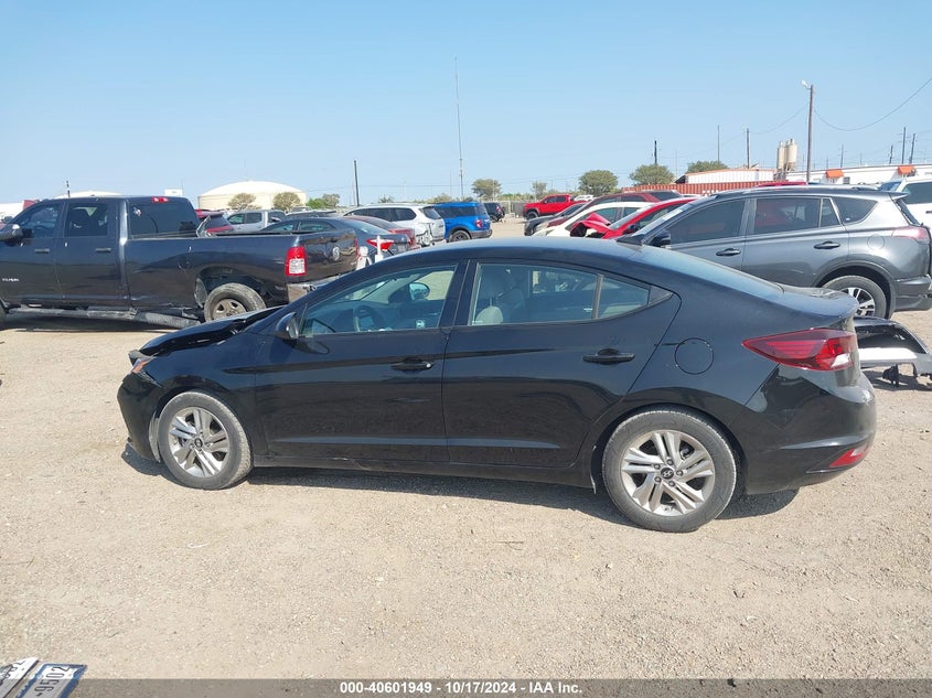 2019 HYUNDAI ELANTRA VIN: 5NPD84LF6KH461758