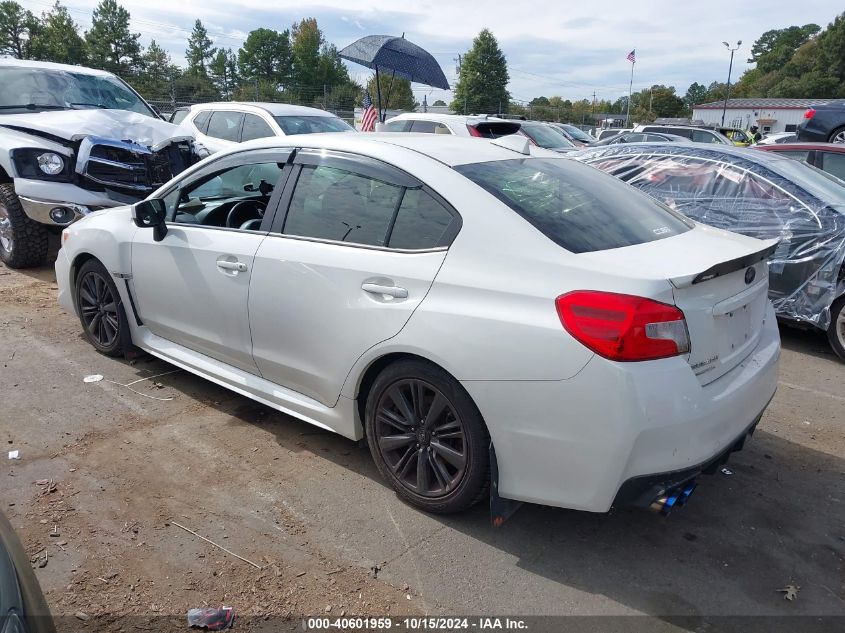 2018 Subaru Wrx VIN: JF1VA1A62J9820336 Lot: 40601959