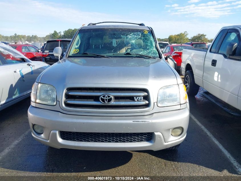 2003 Toyota Sequoia Limited V8 VIN: 5TDZT38A83S151151 Lot: 40601973