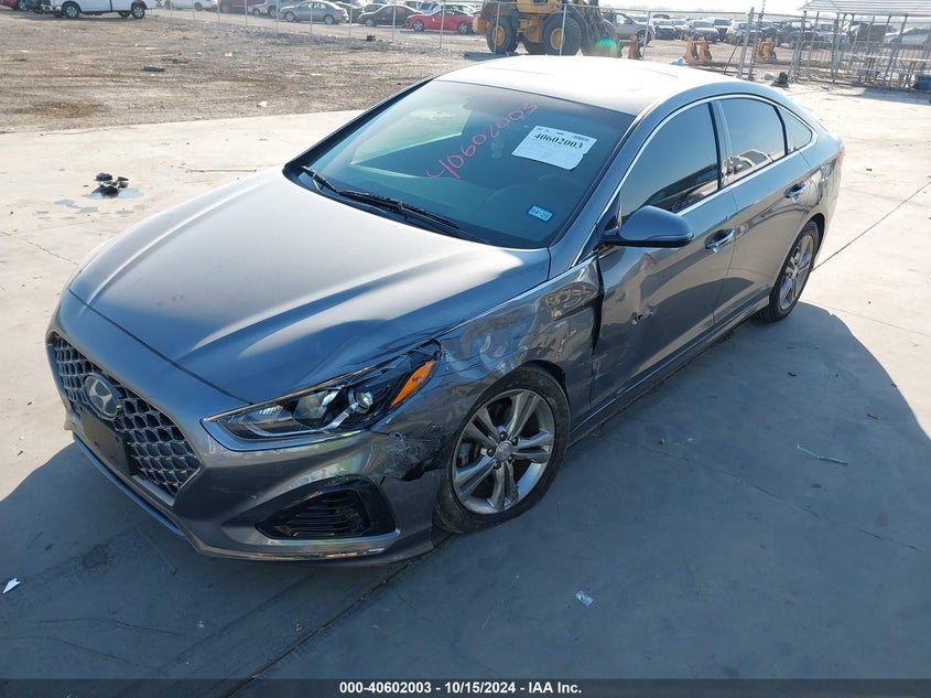 VIN 5NPE34AF6JH687786 2018 HYUNDAI SONATA SPORT