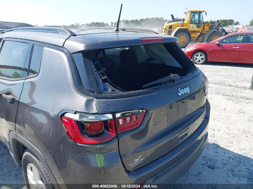 2018 Jeep Compass Sport Fwd VIN: 3C4NJCAB0JT182369 Lot: 40602006