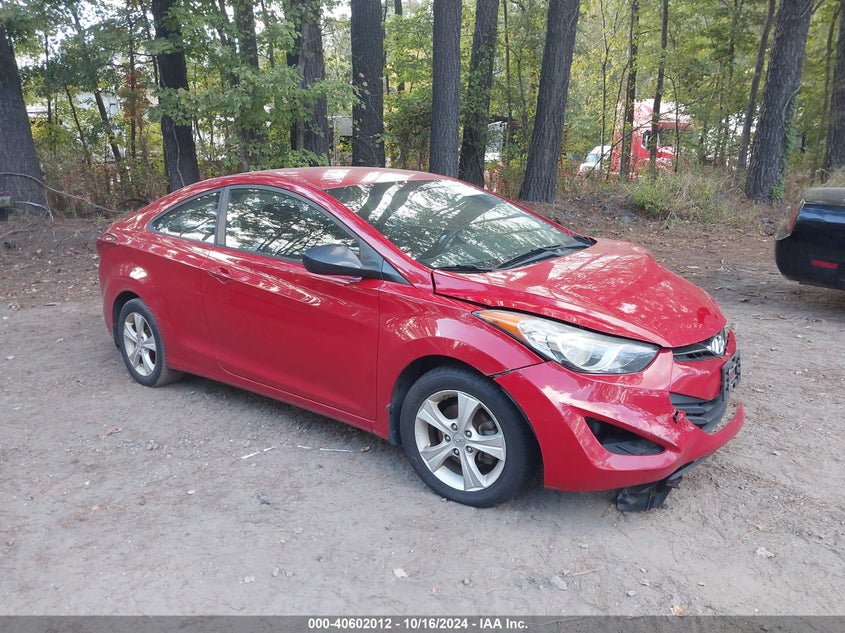 2013 HYUNDAI ELANTRA VIN: KMHDH6AE3DU010975