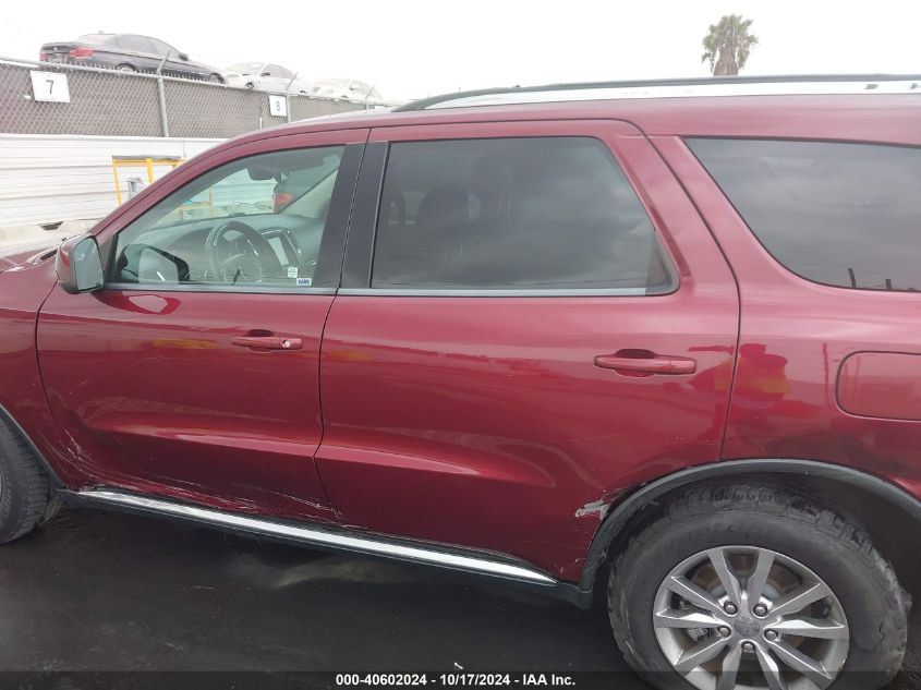 2017 Dodge Durango Sxt Rwd VIN: 1C4RDHAG4HC610984 Lot: 40602024