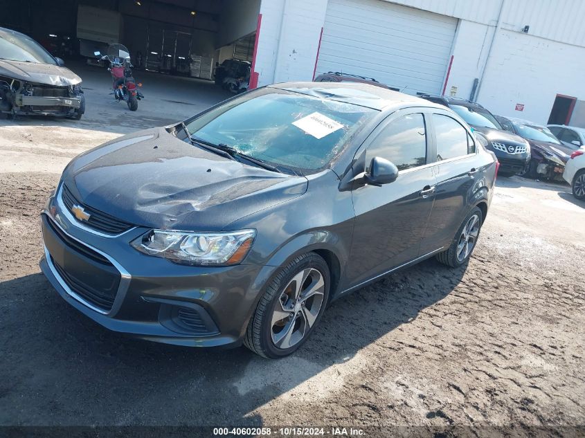 2019 Chevrolet Sonic Premier Auto VIN: 1G1JF5SB7K4122678 Lot: 40602058