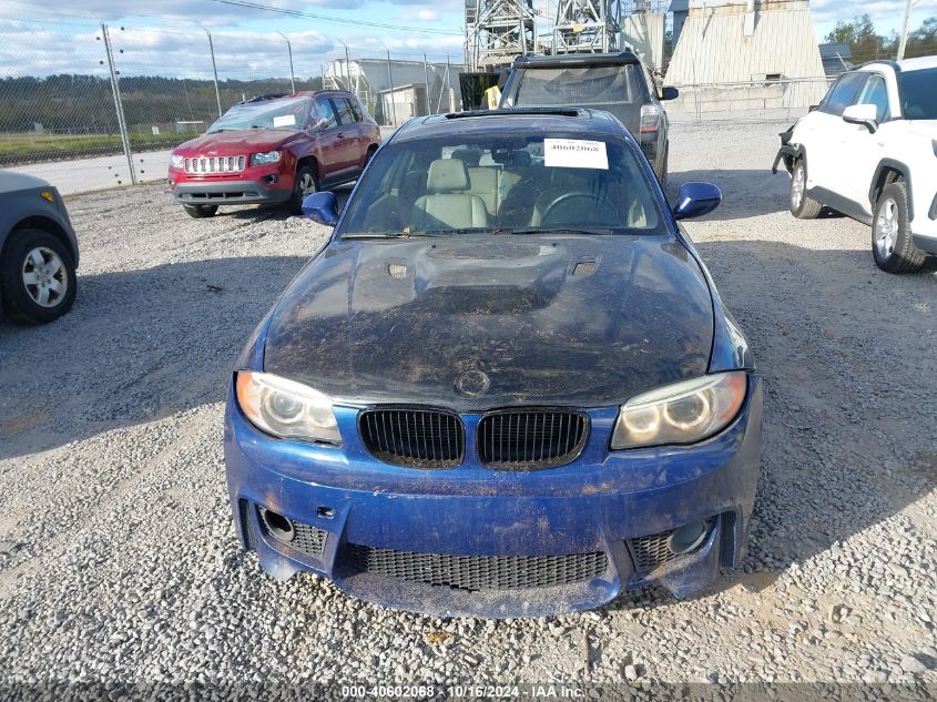 2013 BMW 135I VIN: WBAUC9C58DVM13746 Lot: 40602068