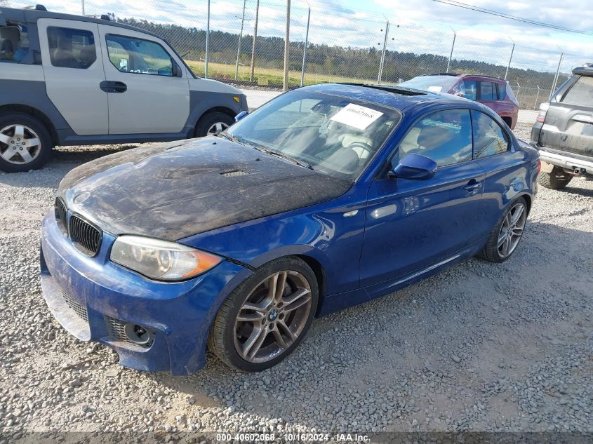 VIN WBAUC9C58DVM13746 2013 BMW 1 Series, 135I no.2